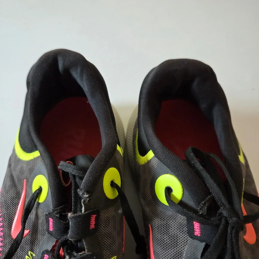 Nike Zoom Rival Fly 2 Men's Running Shoes Gray Neon Pink Size‎ 10